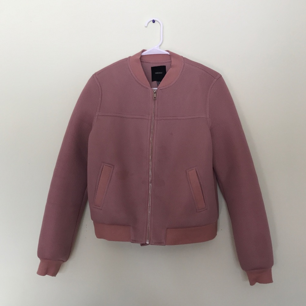 retro pink jacket
